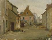 Pierre-edouard Frere Village street oil painting artist